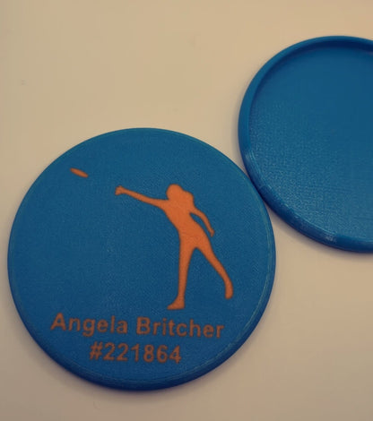 Personalized Disc Golf Mini Marker